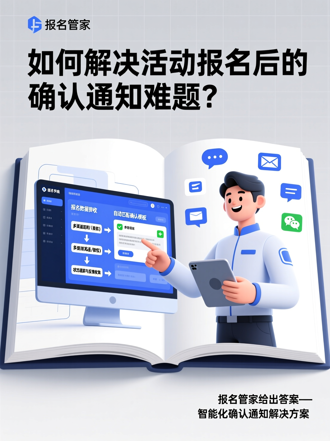 如何解决活动报名后的确认通知难题？报名管家给出答案