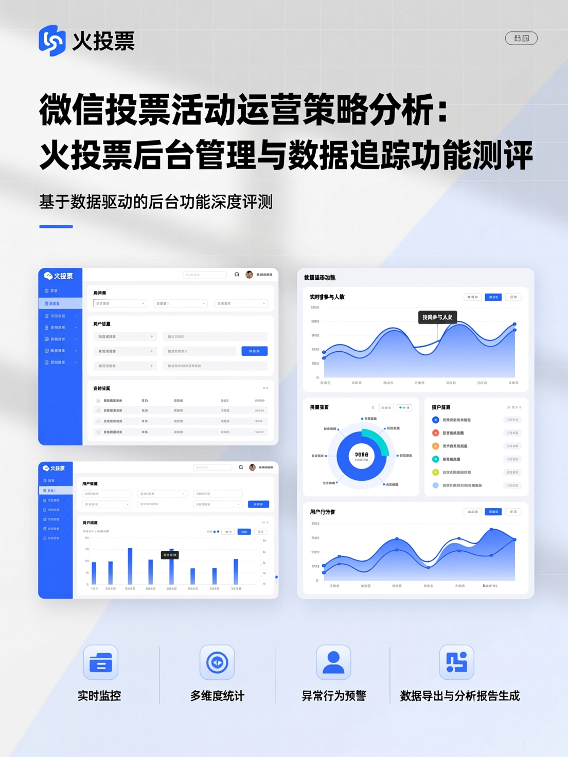 微信投票活动运营策略分析：火投票后台管理与数据追踪功能测评