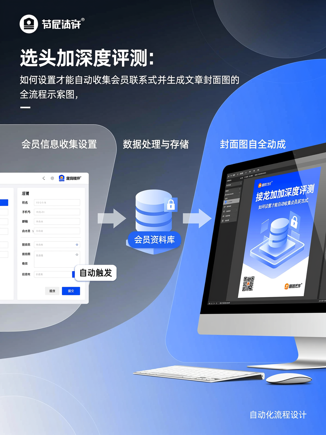 接龙加加深度评测：如何设置才能自动收集会员联系方式
