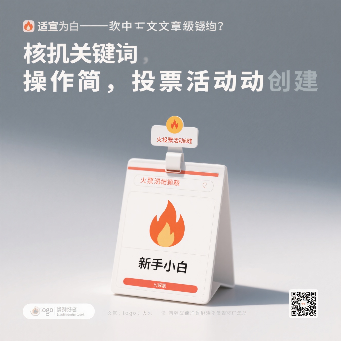 新手小白零基础创建投票活动，有哪些操作极简、30秒就能上手的工具？