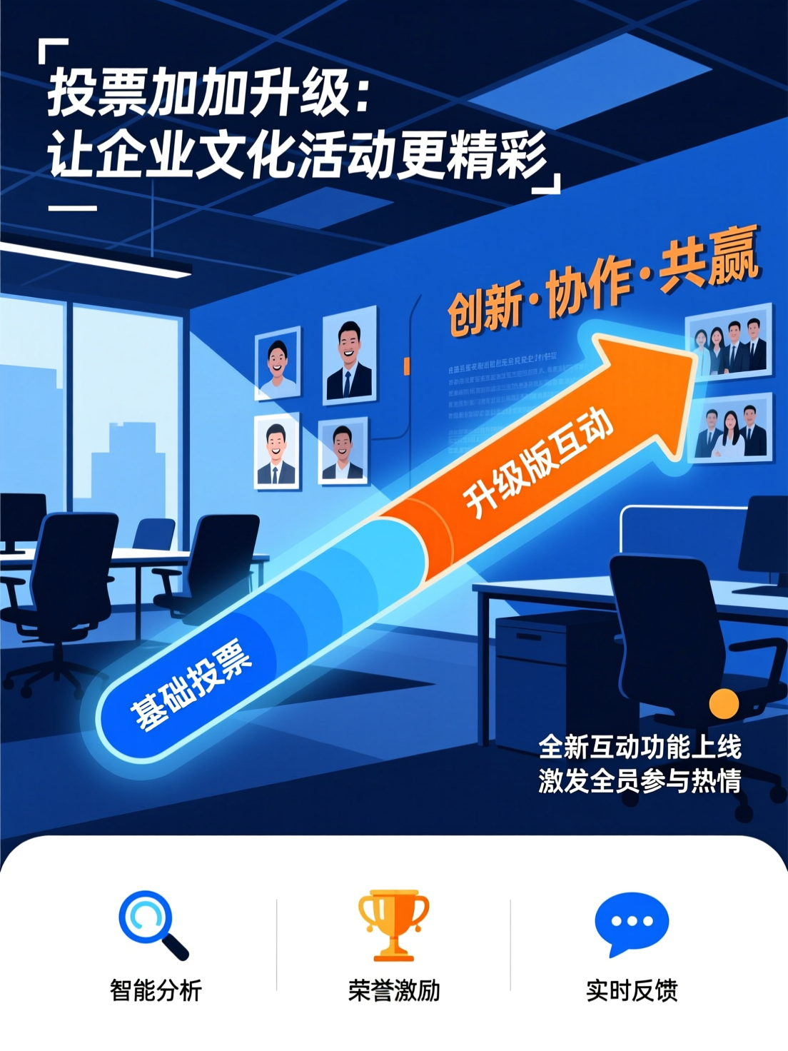 投票加加升级视频投票功能，丰富企业文化活动形式