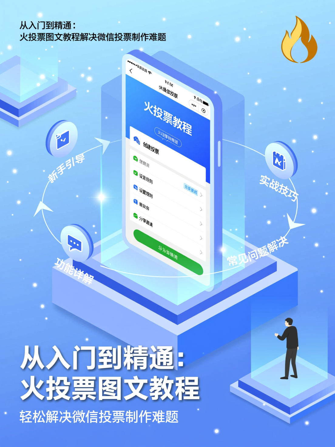 从入门到精通：火投票图文教程解决微信投票制作难题