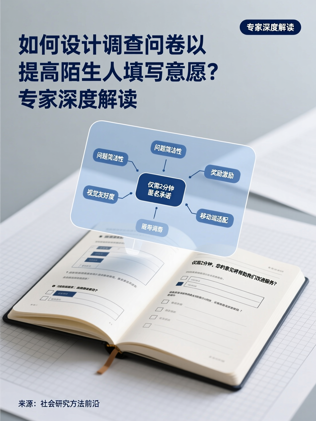 如何设计调查问卷以提高陌生人填写意愿？专家深度解读