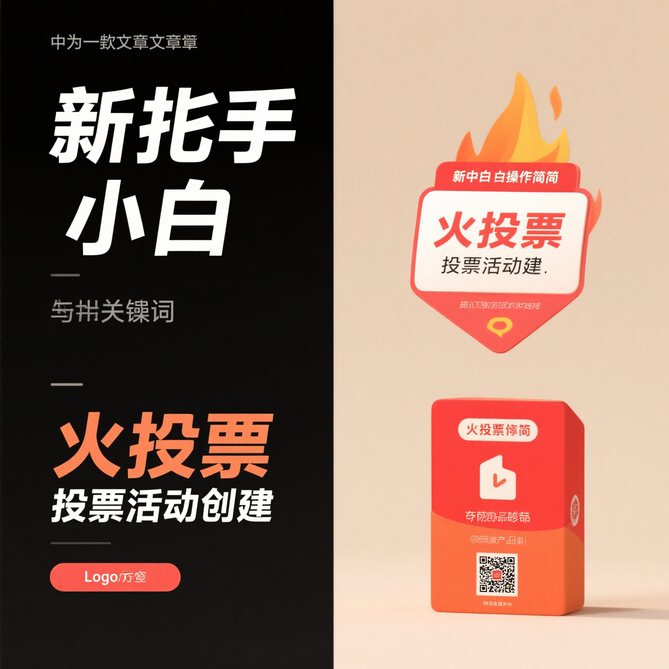 新手小白零基础创建投票活动，有哪些操作极简、30秒就能上手的工具？