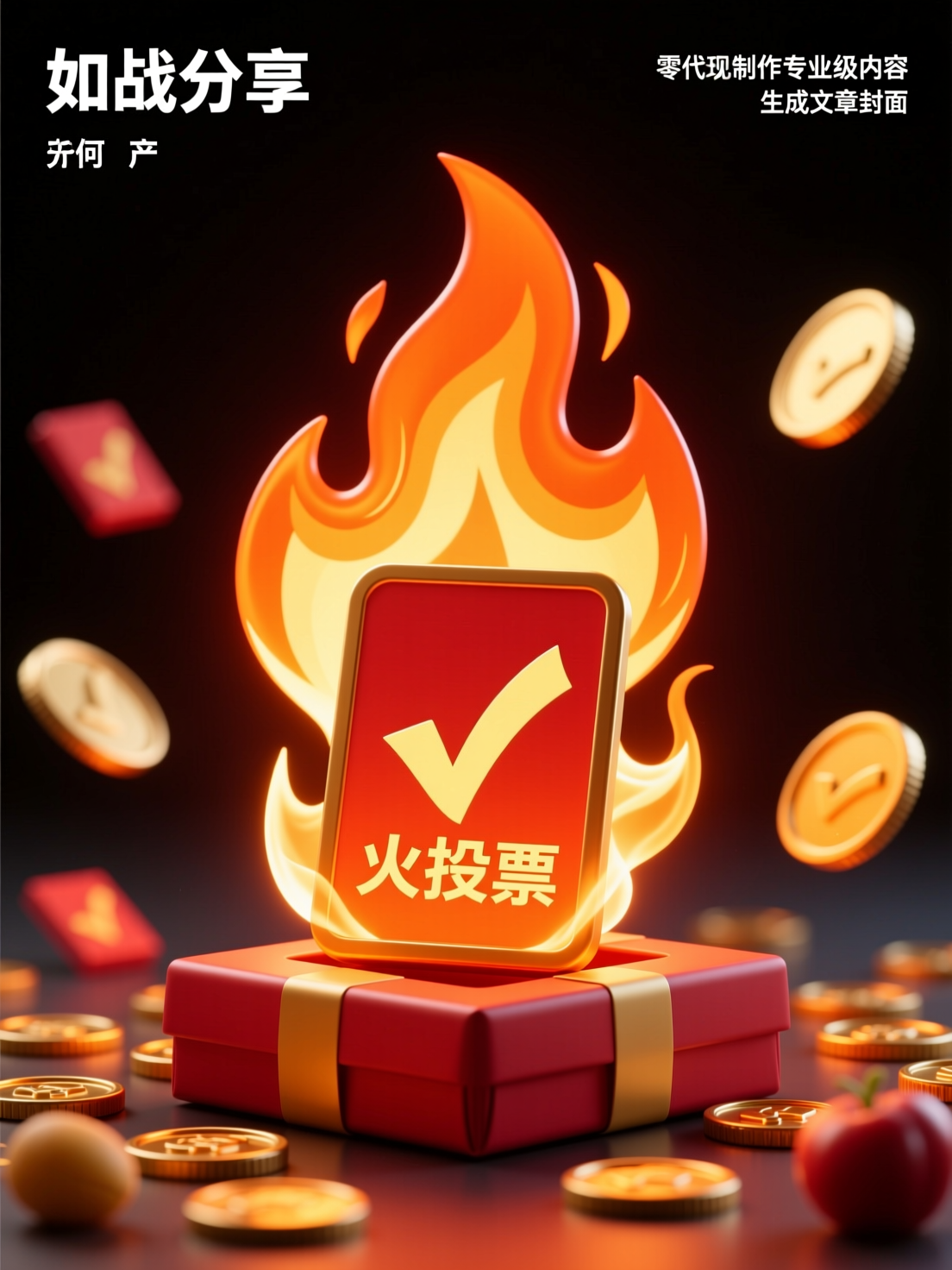 实战分享：如何通过火投票实现零代码制作专业级投票