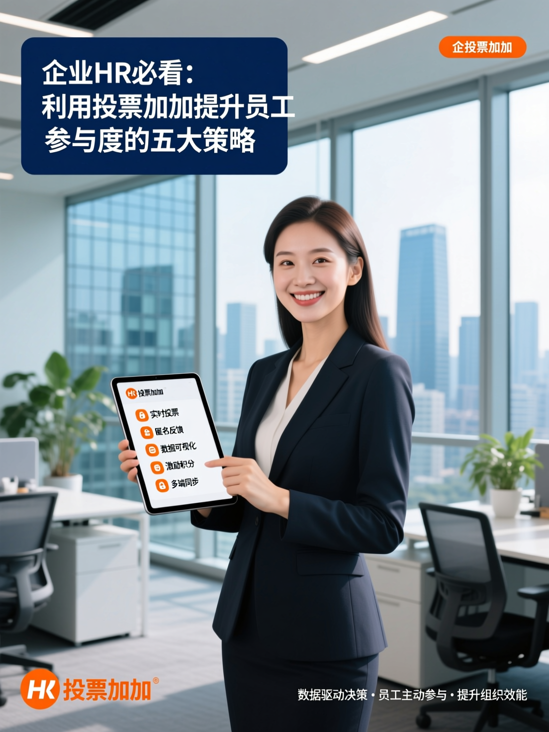 企业HR必看：利用投票加加提升员工参与度的五大策略